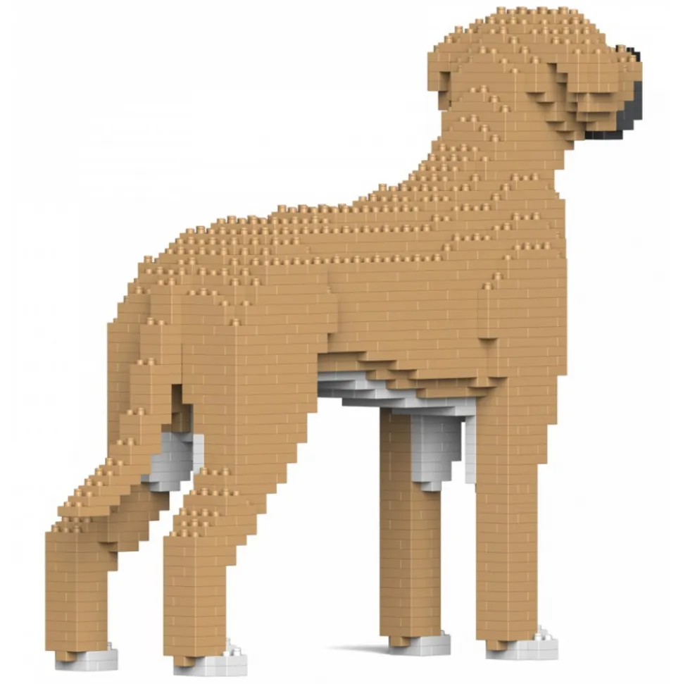 Jekca - Great Dane 01-M01 - Big - Lego - Sculpture - Construction - 4D - Brick Animals - Toys - Avvenice