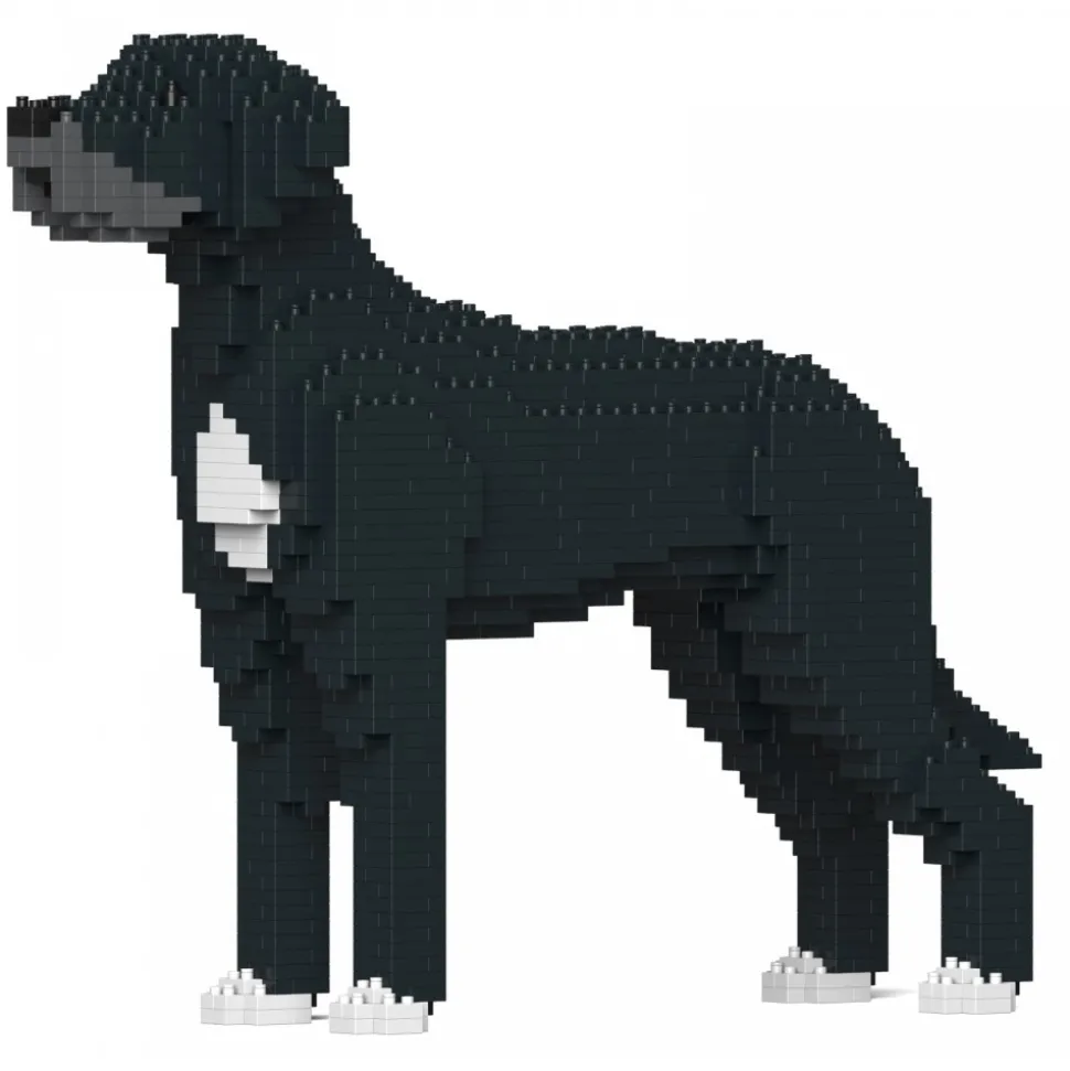 Jekca - Great Dane 01S-M02 - Lego - Sculpture - Construction - 4D - Brick Animals - Toys - Avvenice