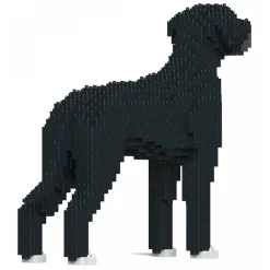Jekca - Great Dane 01S-M02 - Lego - Sculpture - Construction - 4D - Brick Animals - Toys - Avvenice