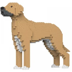 Jekca - Great Dane 01S-M01 - Lego - Sculpture - Construction - 4D - Brick Animals - Toys - Avvenice