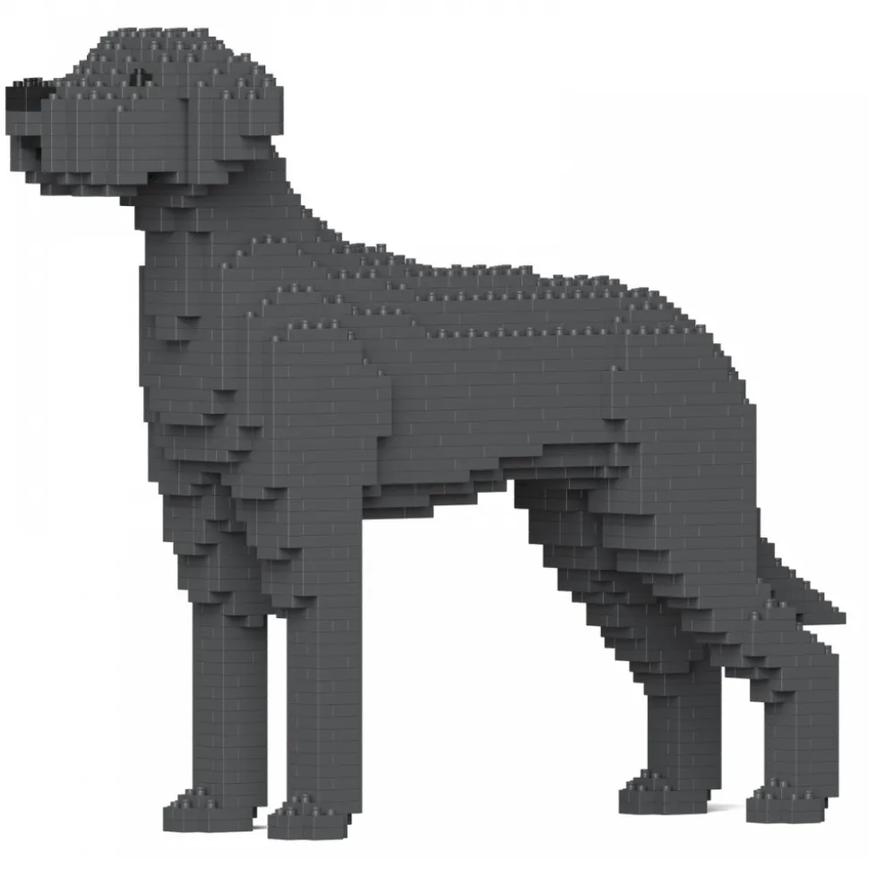 Jekca - Great Dane 01S-M03 - Lego - Sculpture - Construction - 4D - Brick Animals - Toys - Avvenice