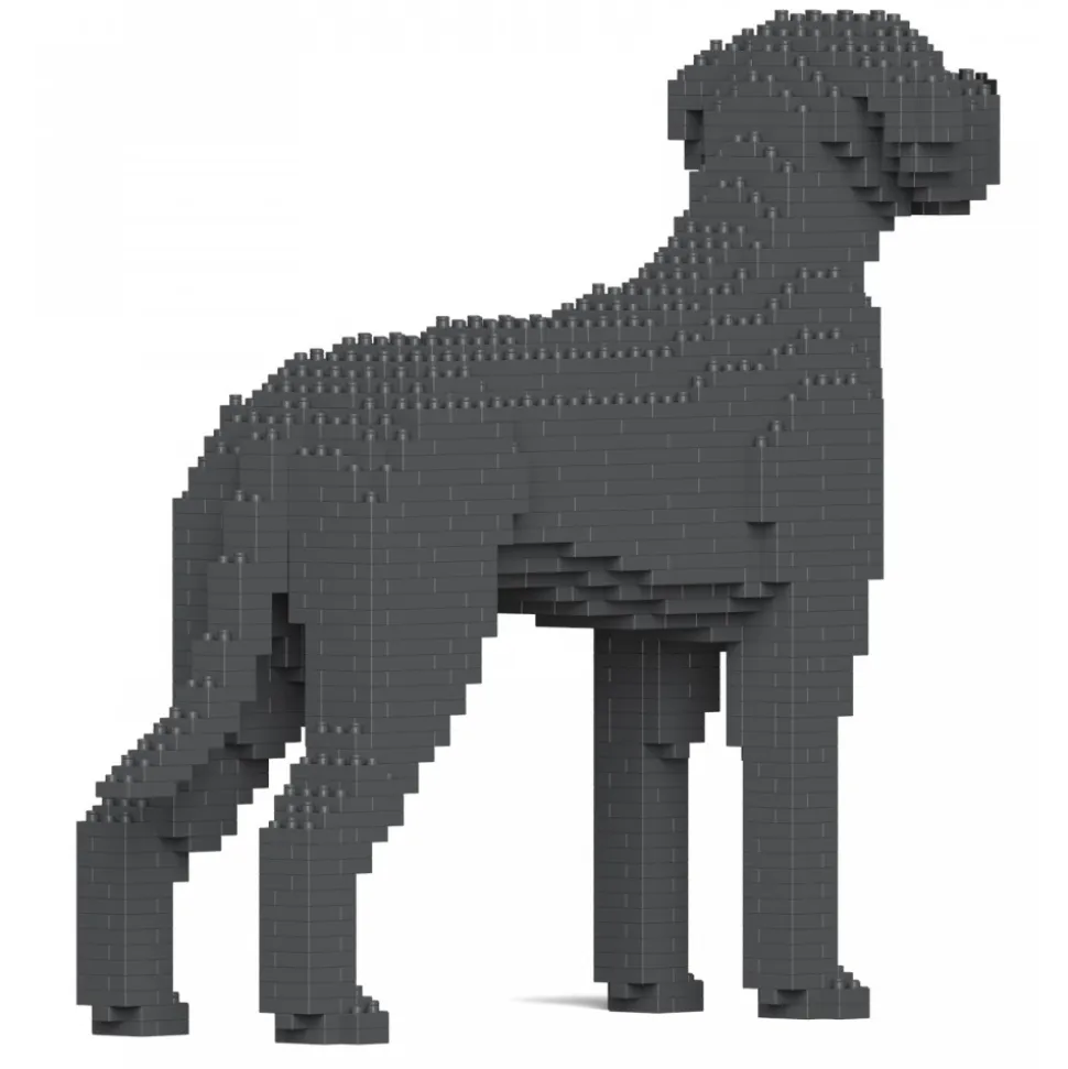 Jekca - Great Dane 01S-M03 - Lego - Sculpture - Construction - 4D - Brick Animals - Toys - Avvenice