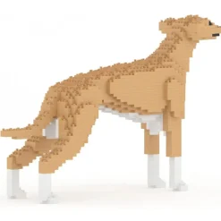 Jekca - Greyhound 01-M01 - Big - Lego - Sculpture - Construction - 4D - Brick Animals - Toys - Avvenice