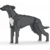 Jekca - Greyhound 01-M03 - Big - Lego - Sculpture - Construction - 4D - Brick Animals - Toys - Avvenice