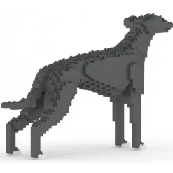 Jekca - Greyhound 01-M03 - Big - Lego - Sculpture - Construction - 4D - Brick Animals - Toys - Avvenice