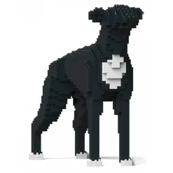 Jekca - Greyhound 01S-M02 - Lego - Sculpture - Construction - 4D - Brick Animals - Toys - Avvenice