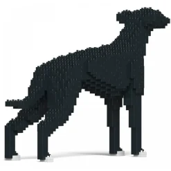 Jekca - Greyhound 01S-M02 - Lego - Sculpture - Construction - 4D - Brick Animals - Toys - Avvenice