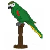 Jekca - Hahn’s Macaw 01S - Lego - Sculpture - Construction - 4D - Brick Animals - Toys - Avvenice