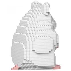 Jekca - Hamster 01-M04 - Big - Lego - Sculpture - Construction - 4D - Brick Animals - Toys - Avvenice