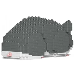 Jekca - Hamster 02-M02 - Big - Lego - Sculpture - Construction - 4D - Brick Animals - Toys - Avvenice