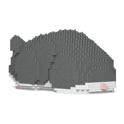 Jekca - Hamster 02S-M02 - Lego - Sculpture - Construction - 4D - Brick Animals - Toys - Avvenice