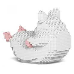 Jekca - Hamster 04S-M04 - Lego - Sculpture - Construction - 4D - Brick Animals - Toys - Avvenice