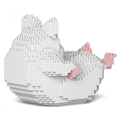 Jekca - Hamster 04S-M04 - Lego - Sculpture - Construction - 4D - Brick Animals - Toys - Avvenice