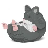 Jekca - Hamster 04S-M02 - Lego - Sculpture - Construction - 4D - Brick Animals - Toys - Avvenice