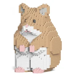 Jekca - Hamster 01S-M01 - Lego - Sculpture - Construction - 4D - Brick Animals - Toys - Avvenice