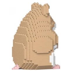 Jekca - Hamster 01S-M01 - Lego - Sculpture - Construction - 4D - Brick Animals - Toys - Avvenice
