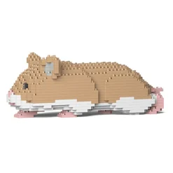 Jekca - Hamster 03S-M01 - Lego - Sculpture - Construction - 4D - Brick Animals - Toys - Avvenice
