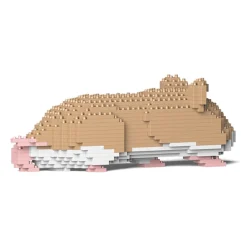 Jekca - Hamster 03S-M01 - Lego - Sculpture - Construction - 4D - Brick Animals - Toys - Avvenice