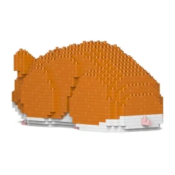 Jekca - Hamster 02S-M03 - Lego - Sculpture - Construction - 4D - Brick Animals - Toys - Avvenice