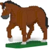 Jekca - Horse 02-M01 - Big - Lego - Sculpture - Construction - 4D - Brick Animals - Toys - Avvenice