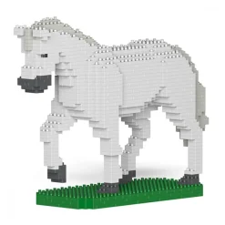 Jekca - Horse 02S-M02 - Lego - Sculpture - Construction - 4D - Brick Animals - Toys - Avvenice