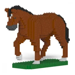 Jekca - Horse 02S-M01 - Lego - Sculpture - Construction - 4D - Brick Animals - Toys - Avvenice