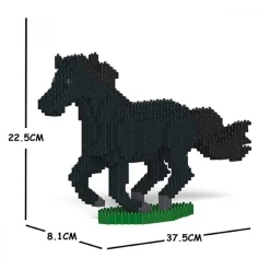Jekca - Horse 01S-M03 - Lego - Sculpture - Construction - 4D - Brick Animals - Toys - Avvenice