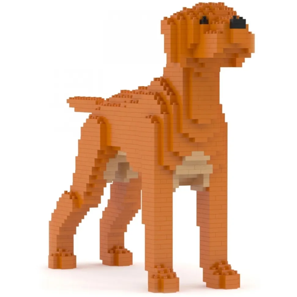 Jekca - Hungarian Vizsla 01 - Big - Lego - Sculpture - Construction - 4D - Brick Animals - Toys - Avvenice