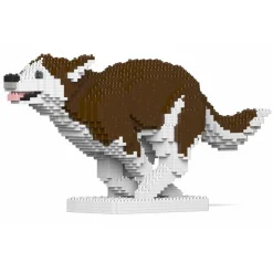 Jekca - Husky 4-in-1 Pack 01-M03 - Big - Lego - Sculpture - Construction - 4D - Brick Animals - Toys - Avvenice