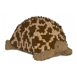Jekca - Indian Star Tortoise 01S - Lego - Sculpture - Construction - 4D - Brick Animals - Toys - Avvenice