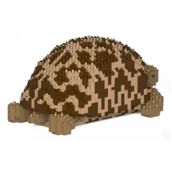 Jekca - Indian Star Tortoise 01S - Lego - Sculpture - Construction - 4D - Brick Animals - Toys - Avvenice
