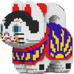 Jekca - Inu Hariko 01 - Big - Lego - Sculpture - Construction - 4D - Brick Animals - Toys - Avvenice