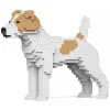 Jekca - Jack Russell Terrier 01S-M03 - Lego - Sculpture - Construction - 4D - Brick Animals - Toys - Avvenice
