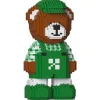 Jekca - JEKCA Bear (Irish) 01 - Big - Lego - Sculpture - Construction - 4D - Brick Animals - Toys - Avvenice