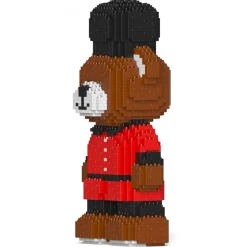 Jekca - Jekca Bear (King’s Guard) 01 - Lego - Sculpture - Construction - 4D - Brick Animals - Toys - Avvenice