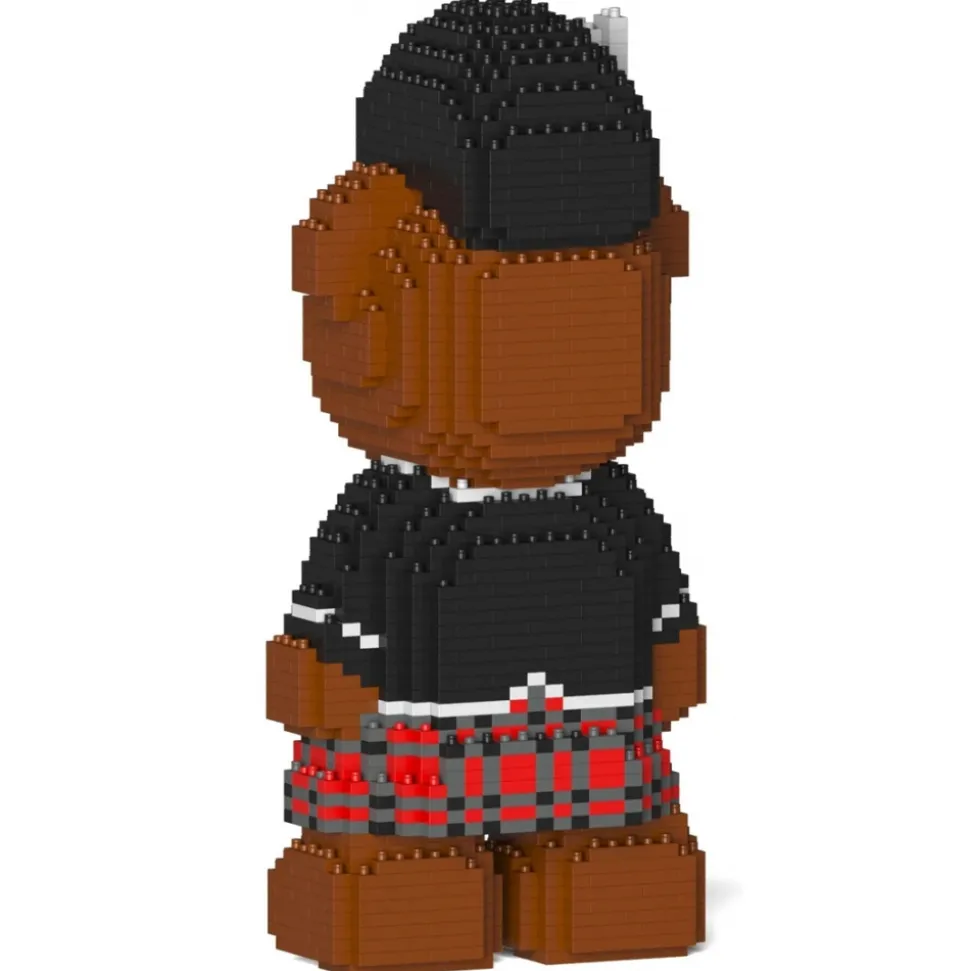 Jekca - JEKCA Bear (Scottish) 01 - Big - Lego - Sculpture - Construction - 4D - Brick Animals - Toys - Avvenice