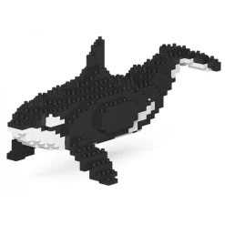 Jekca - Killer Whale 01S - Lego - Sculpture - Construction - 4D - Brick Animals - Toys - Avvenice