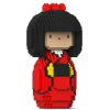 Jekca - Kokeshi Doll 01S-M01 - Lego - Sculpture - Construction - 4D - Brick Animals - Toys - Avvenice