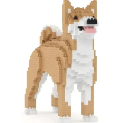 Jekca - Korean Jindo 01 - Big - Lego - Sculpture - Construction - 4D - Brick Animals - Toys - Avvenice