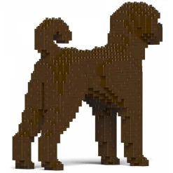 Jekca - Labradoodle 01-M03 - Big - Lego - Sculpture - Construction - 4D - Brick Animals - Toys - Avvenice