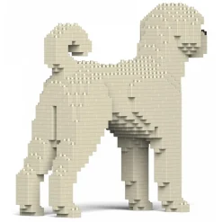 Jekca - Labradoodle 01-M01 - Big - Lego - Sculpture - Construction - 4D - Brick Animals - Toys - Avvenice