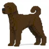 Jekca - Labradoodle 01S-M03 - Lego - Sculpture - Construction - 4D - Brick Animals - Toys - Avvenice