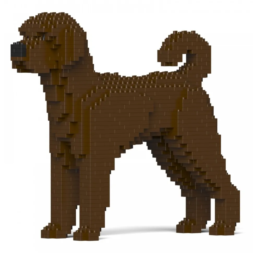 Jekca - Labradoodle 01S-M03 - Lego - Sculpture - Construction - 4D - Brick Animals - Toys - Avvenice