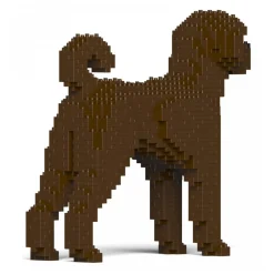Jekca - Labradoodle 01S-M03 - Lego - Sculpture - Construction - 4D - Brick Animals - Toys - Avvenice