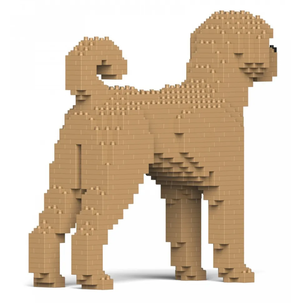 Jekca - Labradoodle 01S-M02 - Lego - Sculpture - Construction - 4D - Brick Animals - Toys - Avvenice