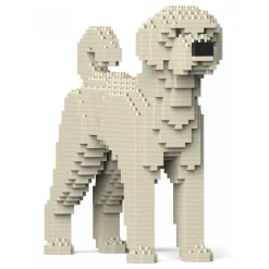 Jekca - Labradoodle 01S-M01 - Lego - Sculpture - Construction - 4D - Brick Animals - Toys - Avvenice