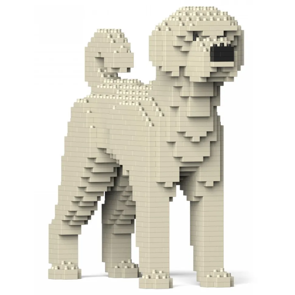 Jekca - Labradoodle 01S-M01 - Lego - Sculpture - Construction - 4D - Brick Animals - Toys - Avvenice