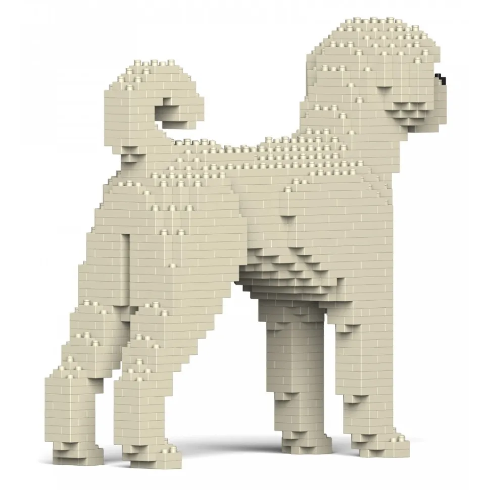 Jekca - Labradoodle 01S-M01 - Lego - Sculpture - Construction - 4D - Brick Animals - Toys - Avvenice