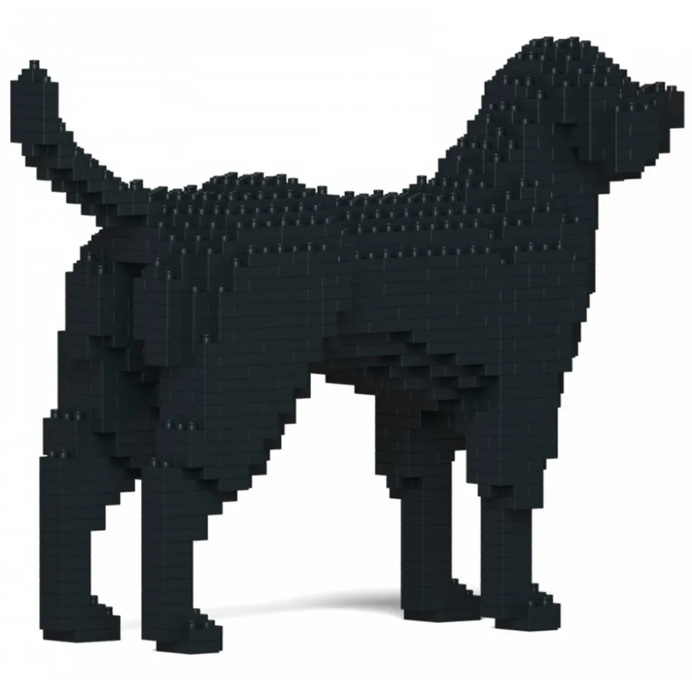 Jekca - Labrador Retriever 01-M03 - Big - Lego - Sculpture - Construction - 4D - Brick Animals - Toys - Avvenice