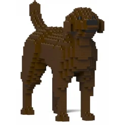 Jekca - Labrador Retriever 01S-M05 - Lego - Sculpture - Construction - 4D - Brick Animals - Toys - Avvenice